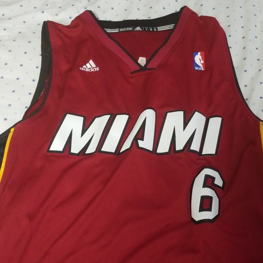 Lebron James Miami Heat Jersey
